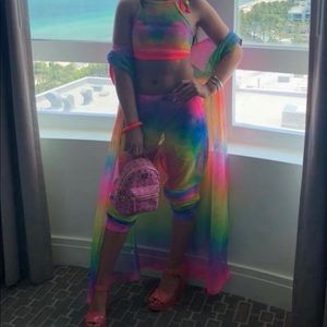 Tie-dye three piece set